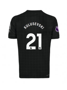 Tottenham Hotspur Dejan Kulusevski #21 Replika Borta Kläder 2025-26 Kortärmad